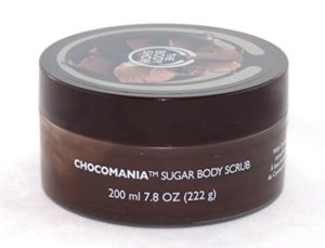 chocomania chocolate sugar scrub